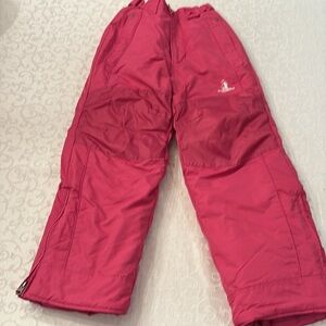 Rugged Bear Kids Pink Snow Pants